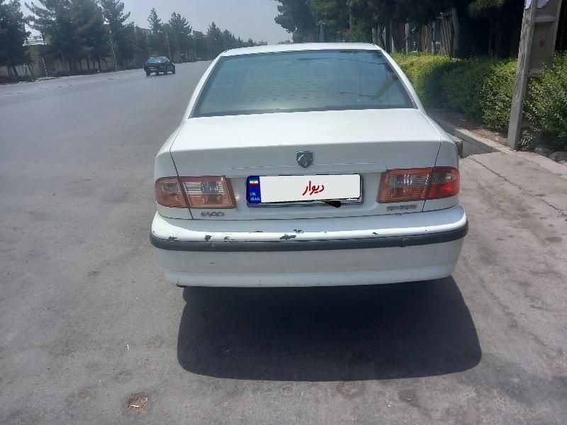 سمند سفید LX-EF7 - بی رنگ - تکسوز - مدل ۱۳۹۰|خودرو سواری و وانت|اصفهان, شیخ طوسی|دیوار