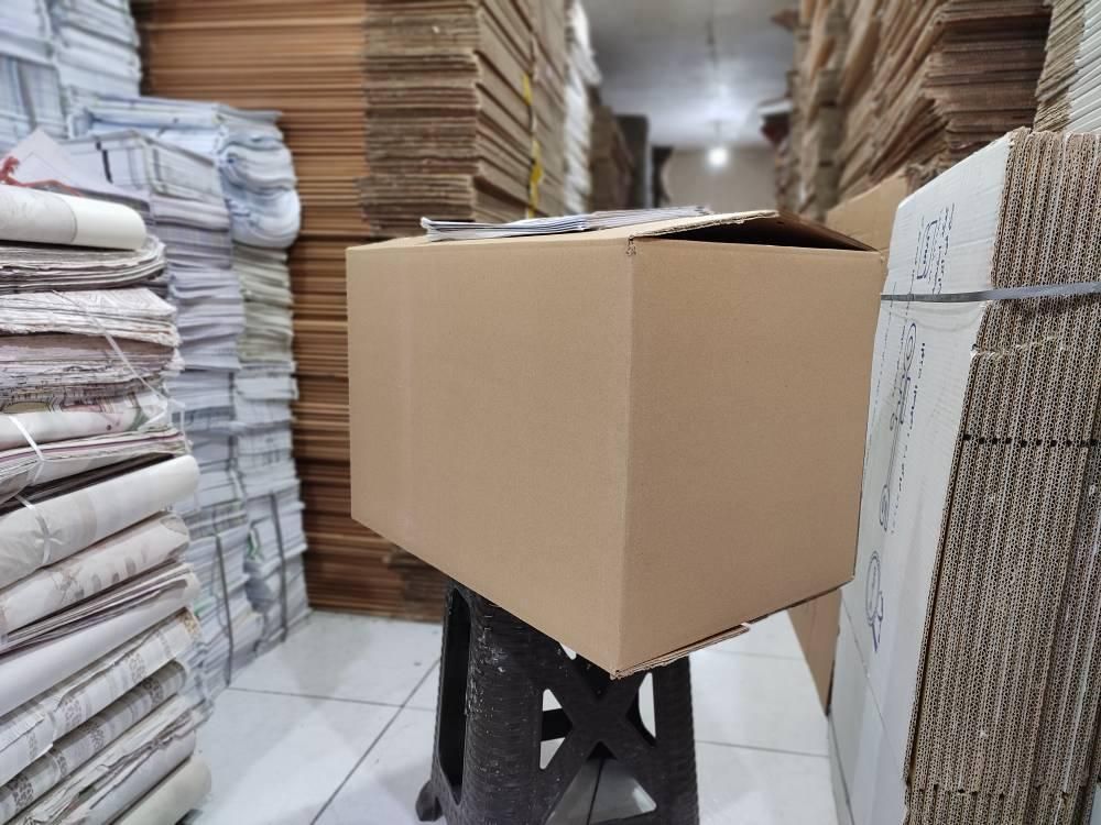 انواع کارتن 60/40/40 نو و کارکرده، سفید و قهوه ای|عمده‌فروشی|تهران, فرحزاد|دیوار