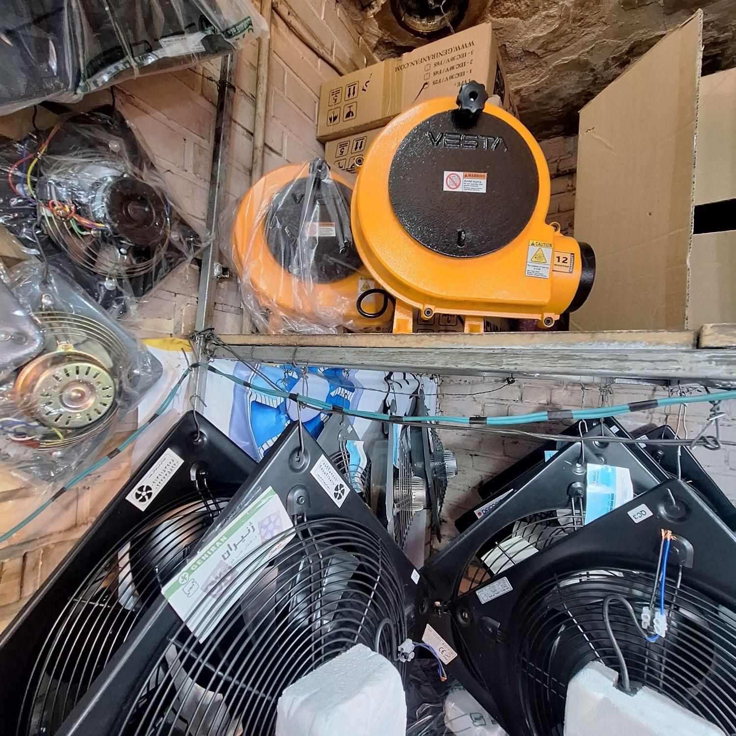 فن هواکش حلزونی مکنده قطر پروانه ۲۰|پنکه و تصفیهکنندهٔ هوا|اصفهان, شیخ اشراق|دیوار