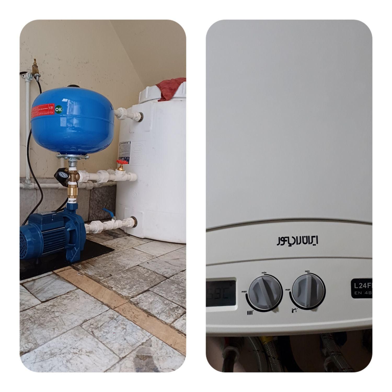 نصب تعمیرات سرویس سرویسکار پکیج آبگرمکن پمپ آب|خدمات پیشه و مهارت|تهران, جیحون|دیوار