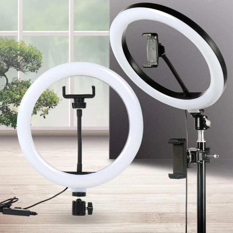 رینگ لایت ۱۰ اینچ بهمراه سه پایه 2 متری DX260|دوربین عکاسی و فیلم‌برداری|شیراز, تحویلی|دیوار