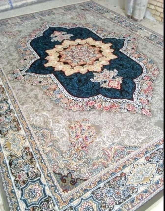 فرش ماشینی نگین مشهد طرح ۷۰۰ شانه|فرش|همدان, |دیوار