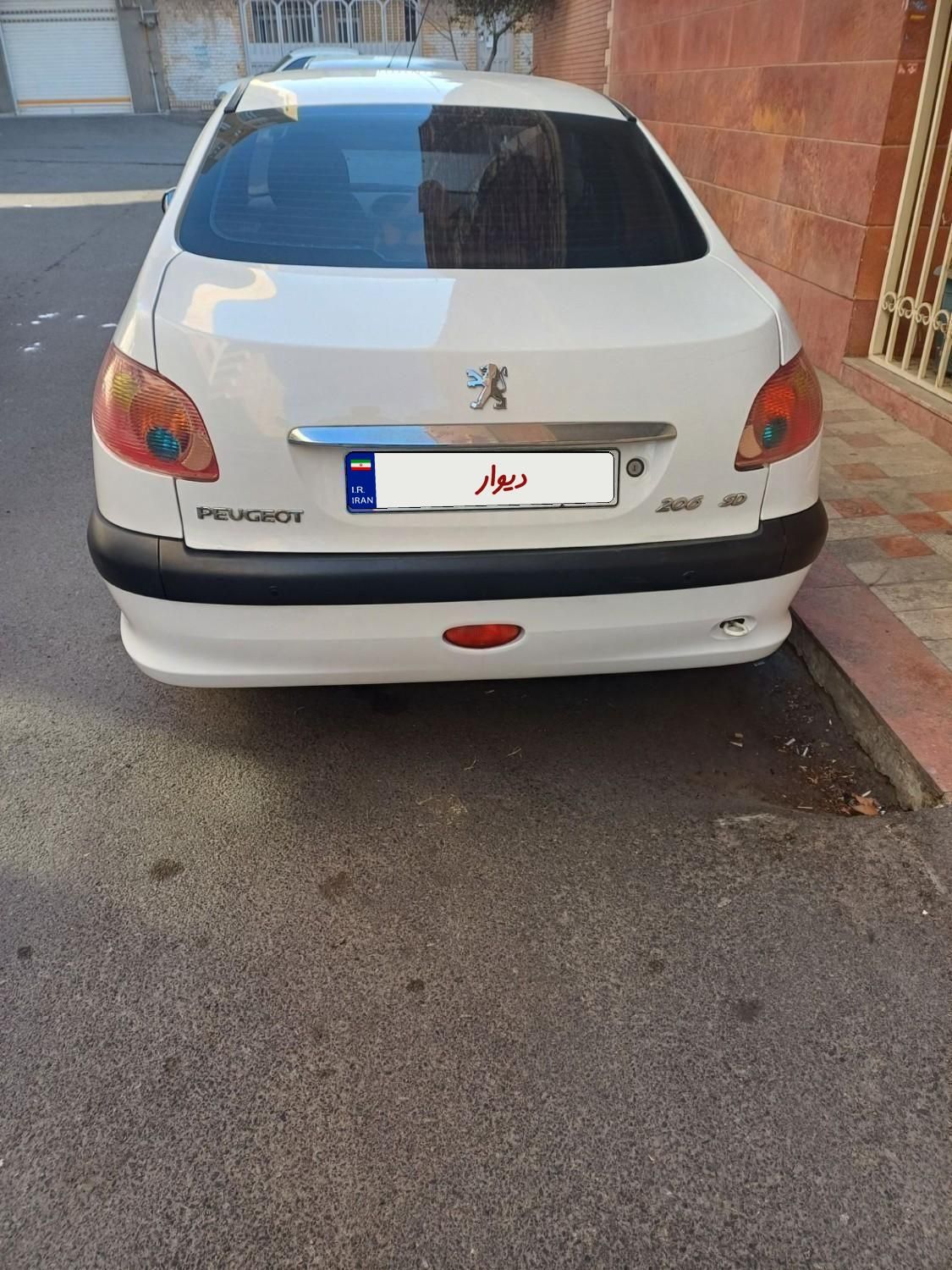 پژو 206 v8 ad مدل ۱۳۹۷|خودرو سواری و وانت|تبریز, |دیوار