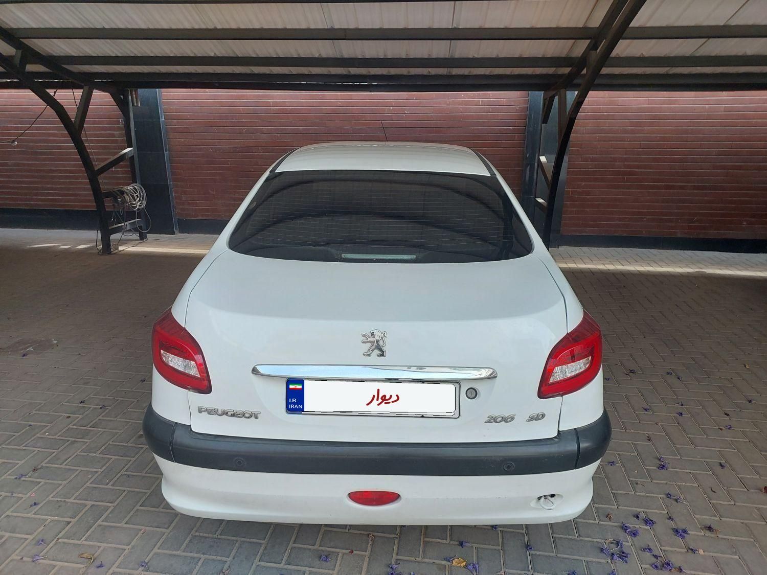 پژو 206 SD V8، مدل ۱۳۹۴|خودرو سواری و وانت|کرج, منظریه|دیوار