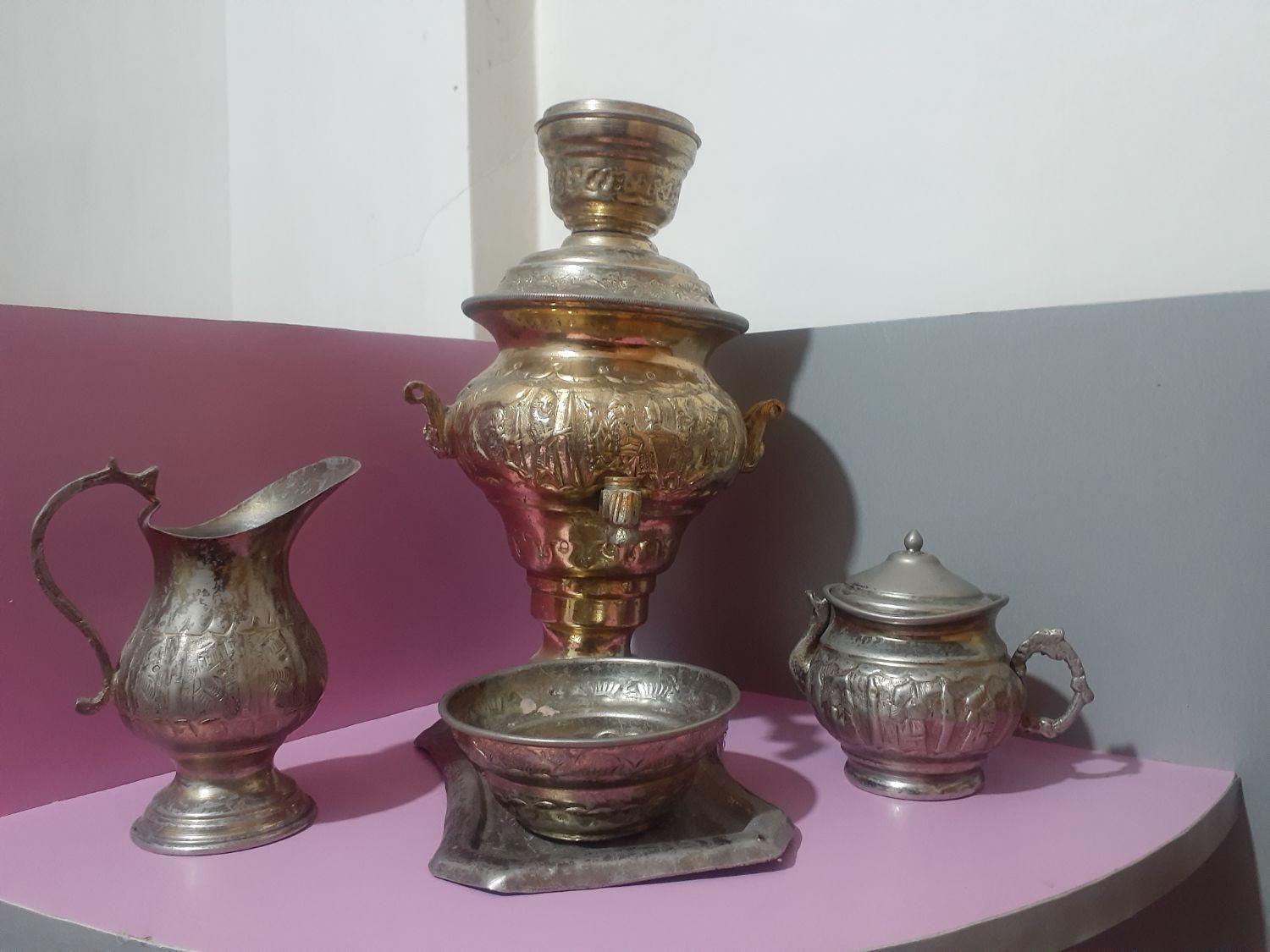 سماور سیسمونی|سماور، چای‌ساز، قهوه‌ساز|قرچک, |دیوار