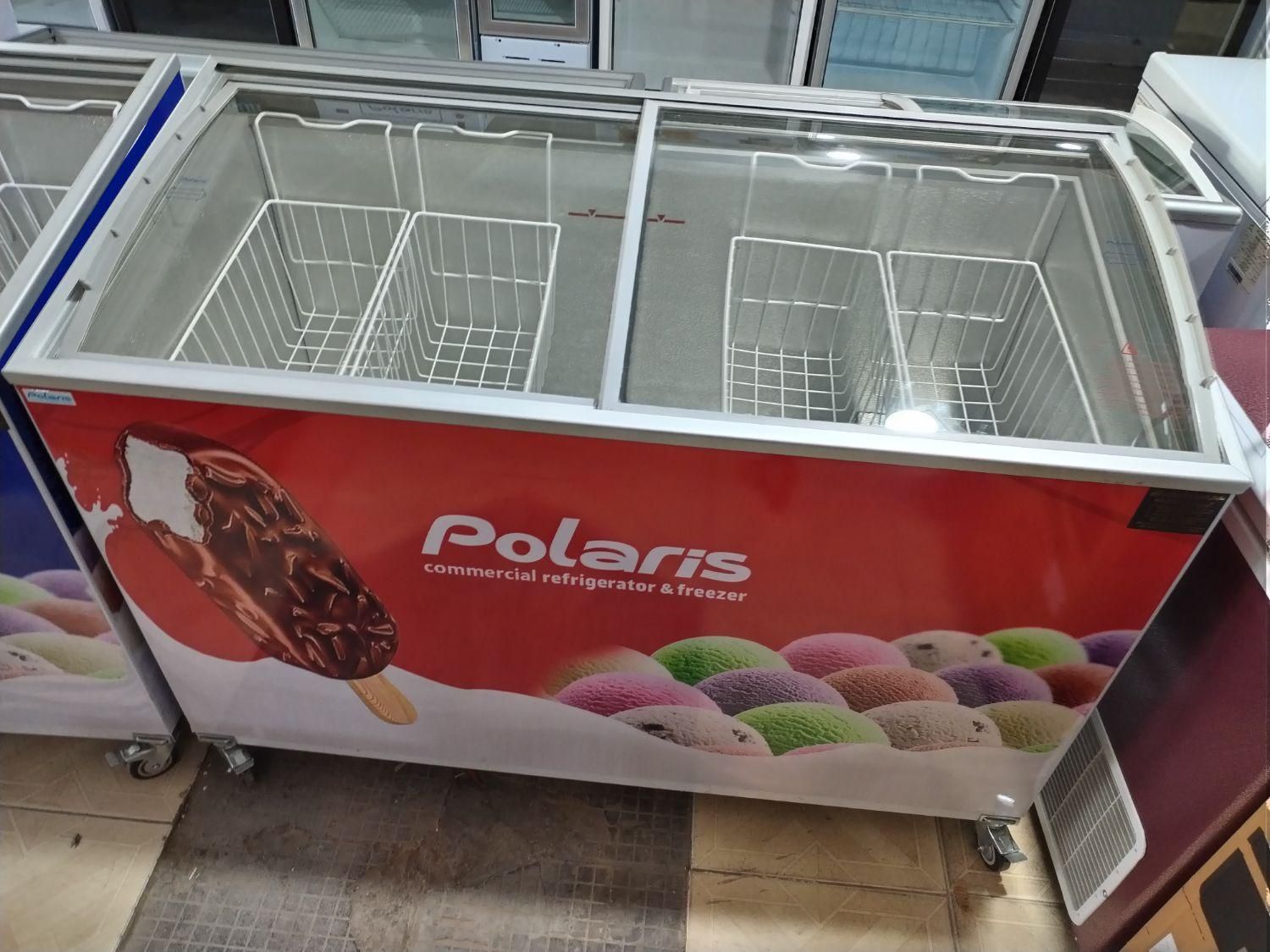 فریزر بستنی درب شیشه ای، فریزر صندوقی|فروشگاه و مغازه|کرمانشاه, |دیوار