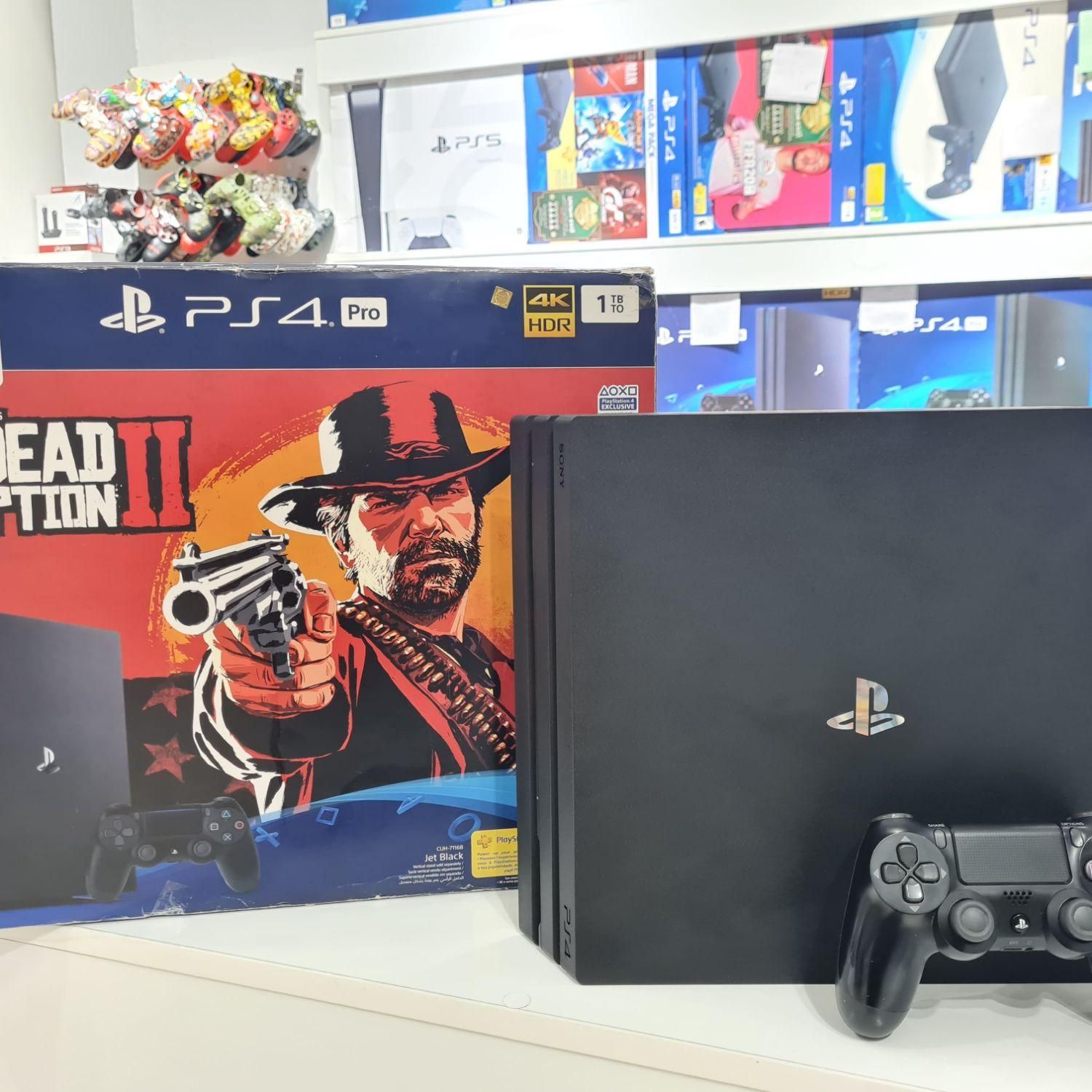 پلی استیشن۴ پرو4k ps4 pro+گارانتی نصب بازی ps4|کنسول، بازی ویدئویی و آنلاین|تهران, شهرک غرب|دیوار