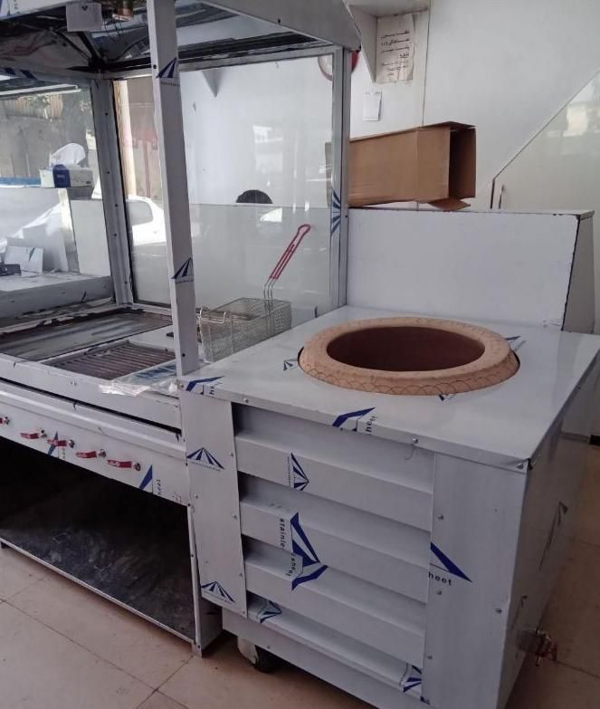 تنور گلی گردان هشتاد سانتی و کوچکتر خمیرکن|اجاق گاز و لوازم برقی پختوپز|مشهد, راه آهن|دیوار