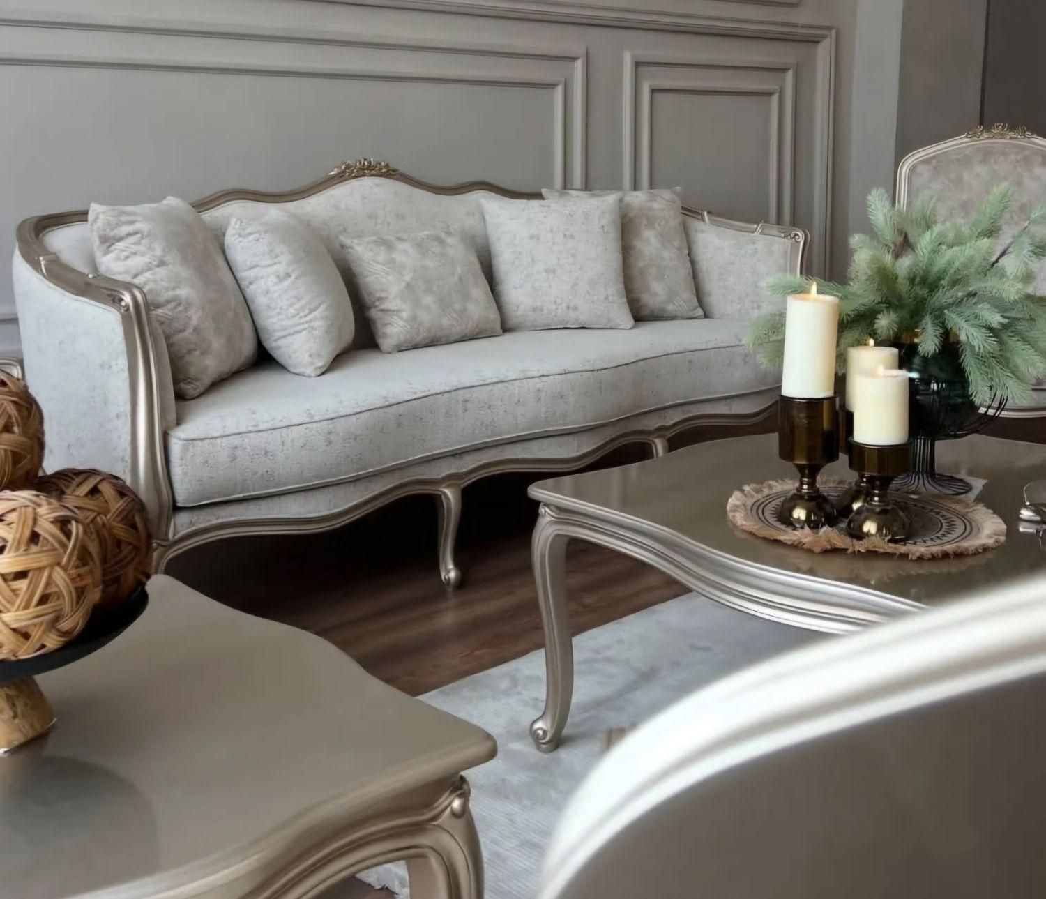 فرانسوی مدل *رز*|مبلمان خانگی و میز عسلی|ورامین, |دیوار