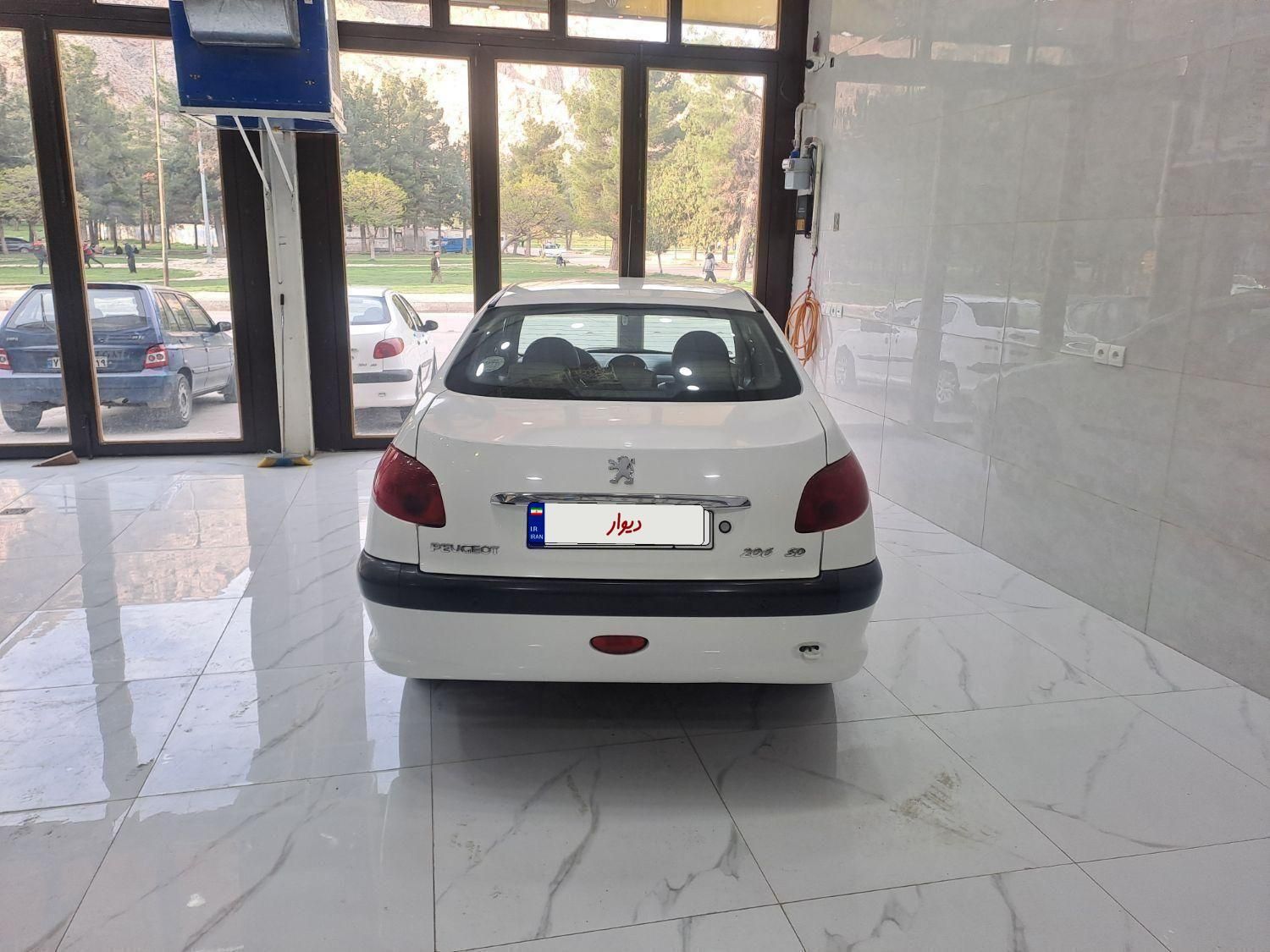 206 sd 96|خودرو سواری و وانت|کرمانشاه, |دیوار
