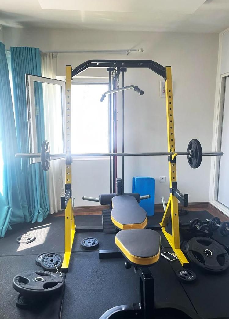 دستگاه فیتنس*بدنسازی*بارفیکس/*اسکوات|تجهیزات ورزشی|یاسوج, |دیوار