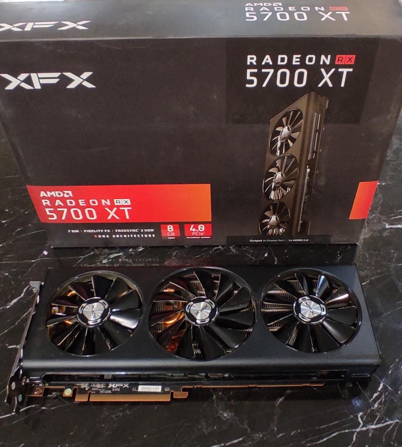 کارت گرافیک XFX Rx 5700|قطعات و لوازم جانبی رایانه|تهران, میدان ولیعصر|دیوار