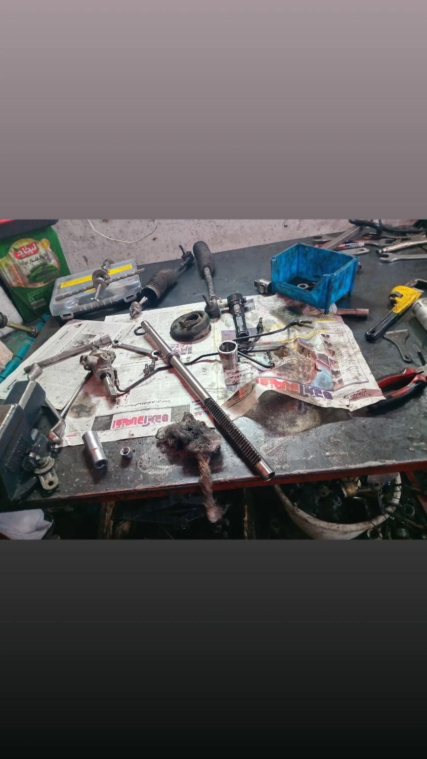 تعمیر جعبه فرمان هیدرولیک|خدمات موتور و ماشین|شیراز, بالا کفت|دیوار