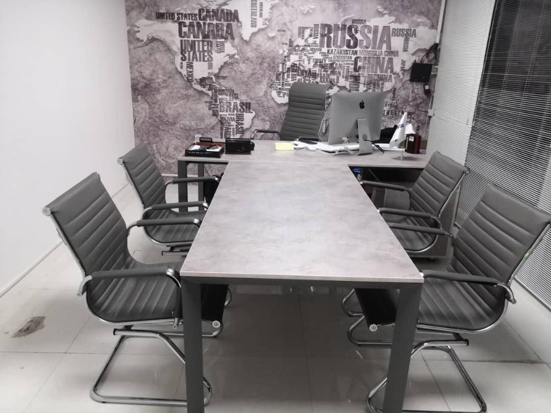 میز و صندلی فلزی مدرن|دفتر کار|تهران, تهرانویلا|دیوار