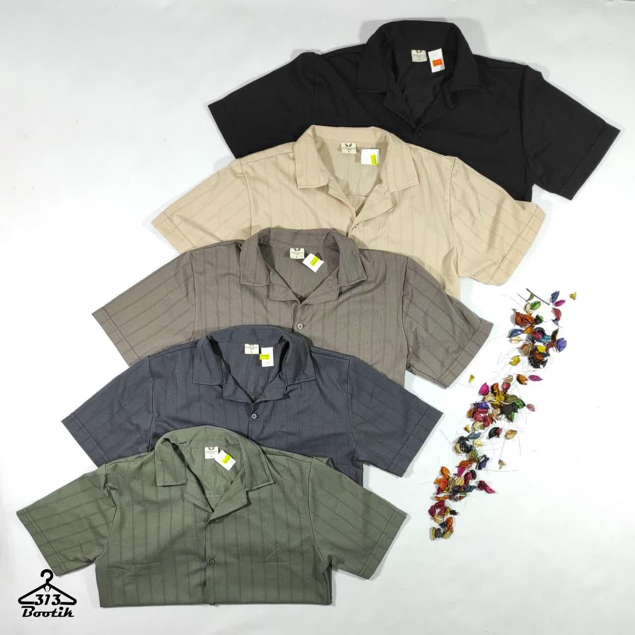 پیراهن تیشرتی یقه انگلیسی دکمه دار مدل نخی|لباس|کرمان, |دیوار