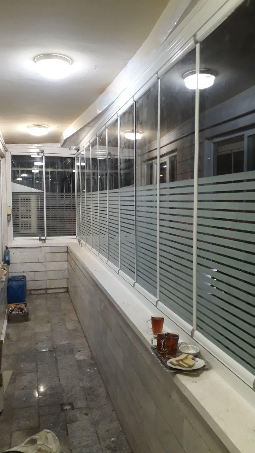 شیشه بالکن ریلی،بالکن شیشه ای(آیدین جام)|خدمات پیشه و مهارت|تبریز, |دیوار