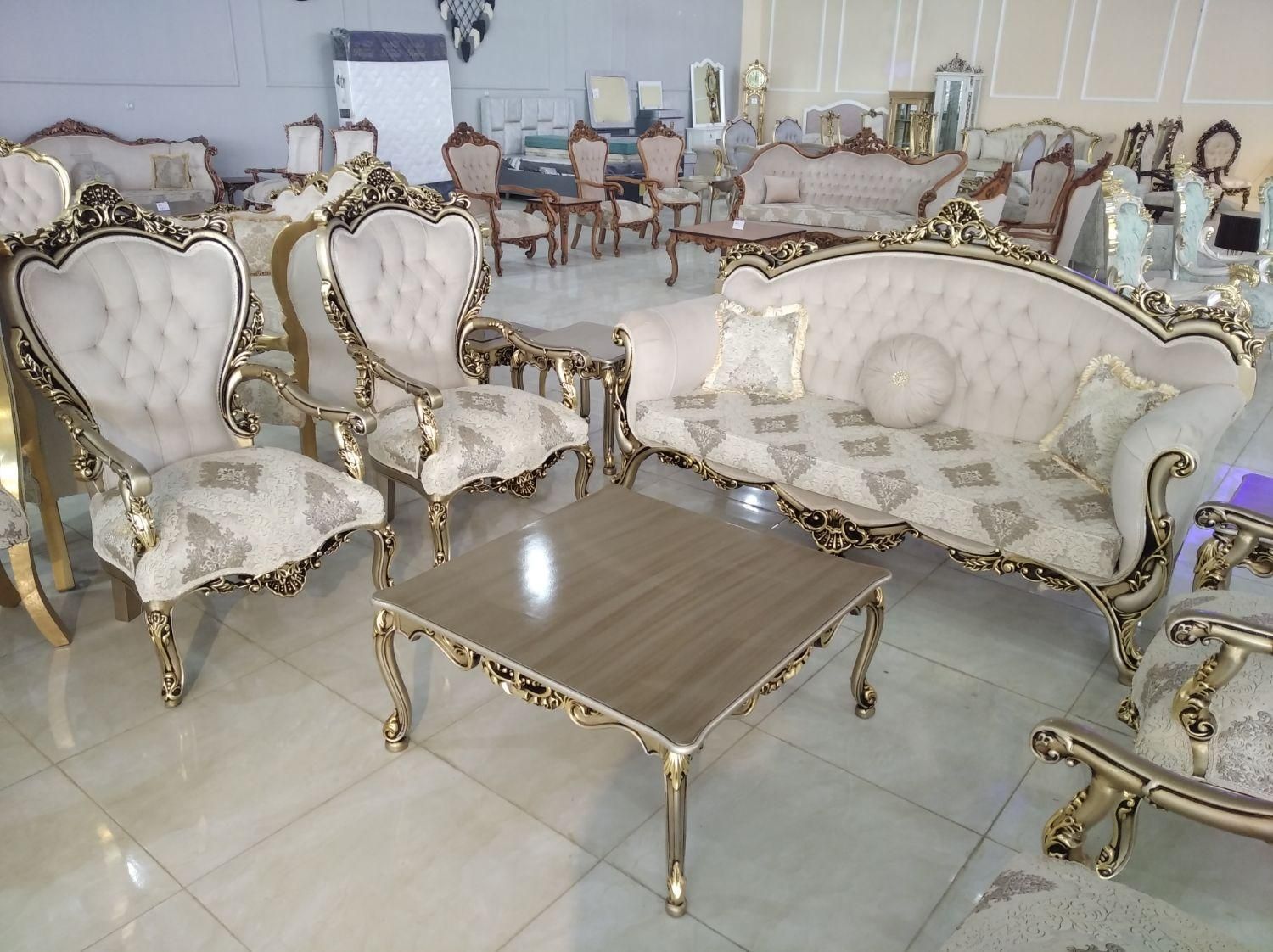 مبل دسته عصائی کد ۱۱۰|مبلمان خانگی و میز عسلی|سبزوار, |دیوار