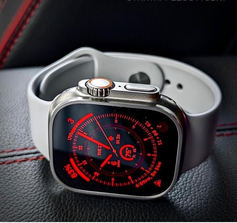 اپل واچ سری۸ ultra watch با ضمانت،ساعت هوشمند|لوازم جانبی موبایل و تبلت|تهران, نیروی هوایی (پیروزی)|دیوار
