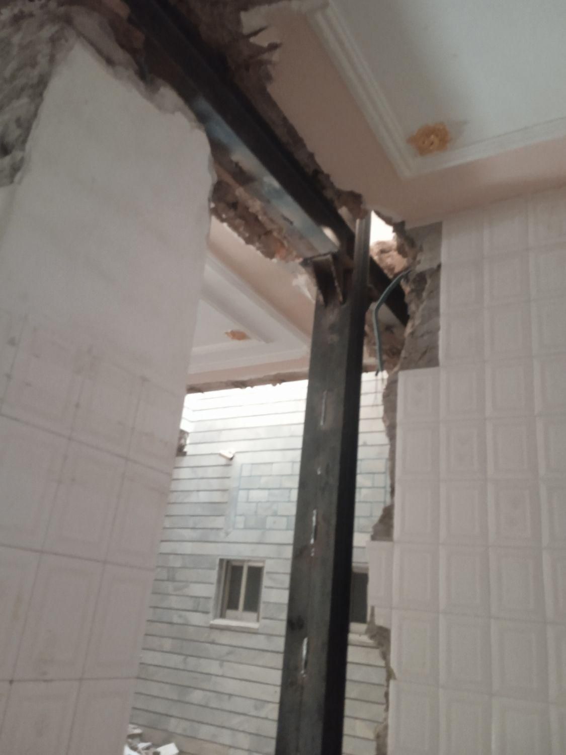 تغییر ساختمان تخریب باپیکور پل ستون استابنا جوشکار|خدمات پیشه و مهارت|زاهدان, |دیوار