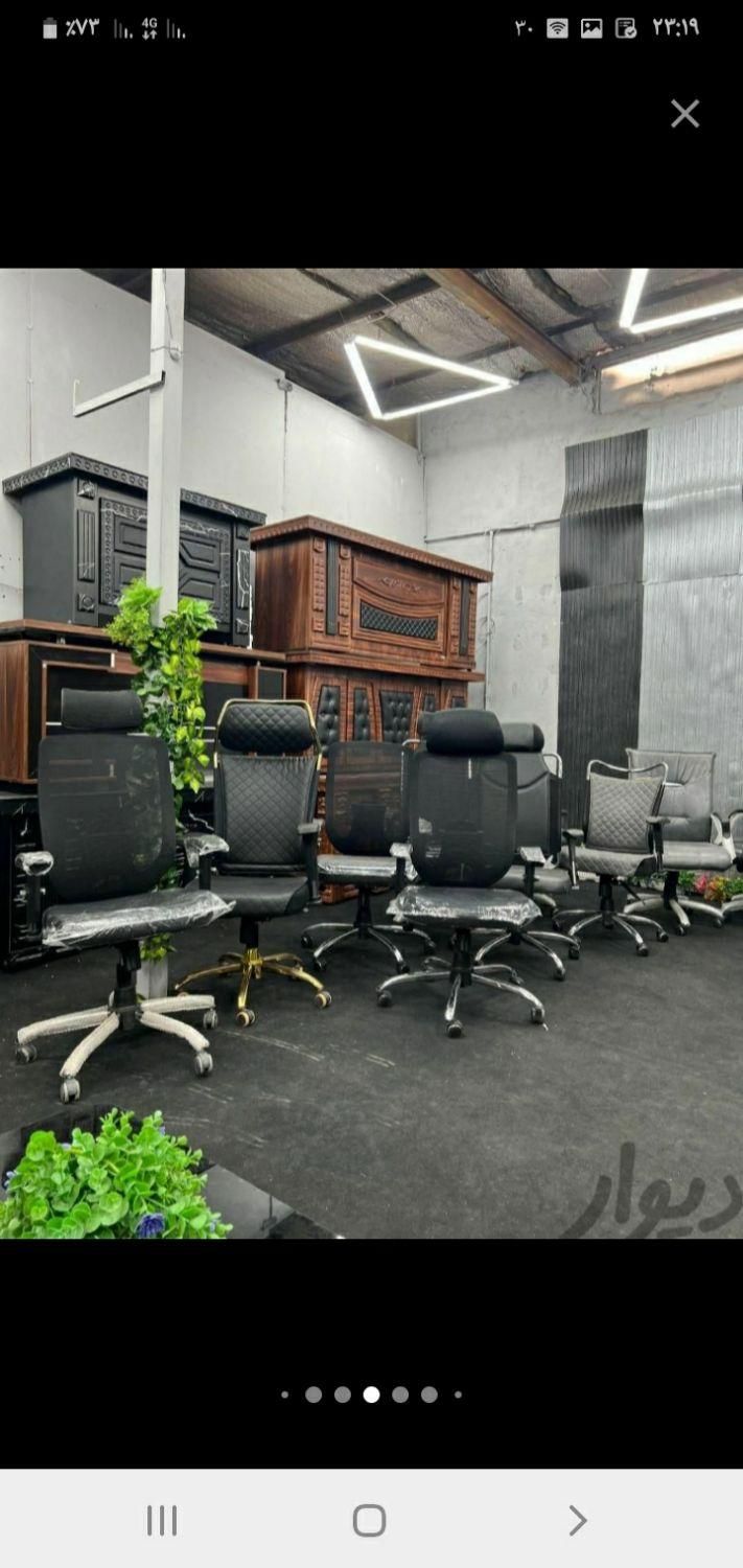 فروش صندلی اداری چرخ دار|دفتر کار|رشت, پیرکلاچای|دیوار