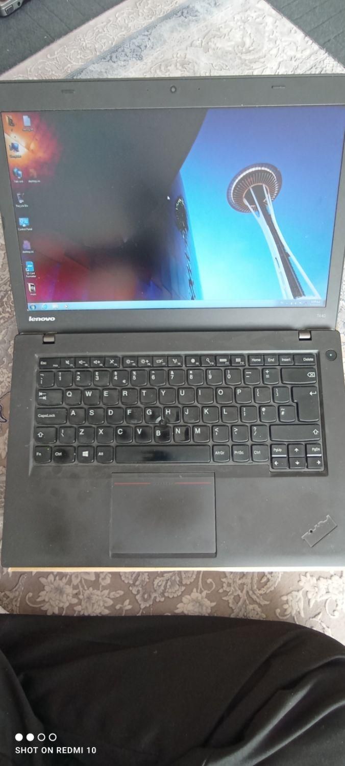 lenovo tinkpad T440 همراه با دو باطری|رایانه همراه|شیراز, صاحب الزمان|دیوار