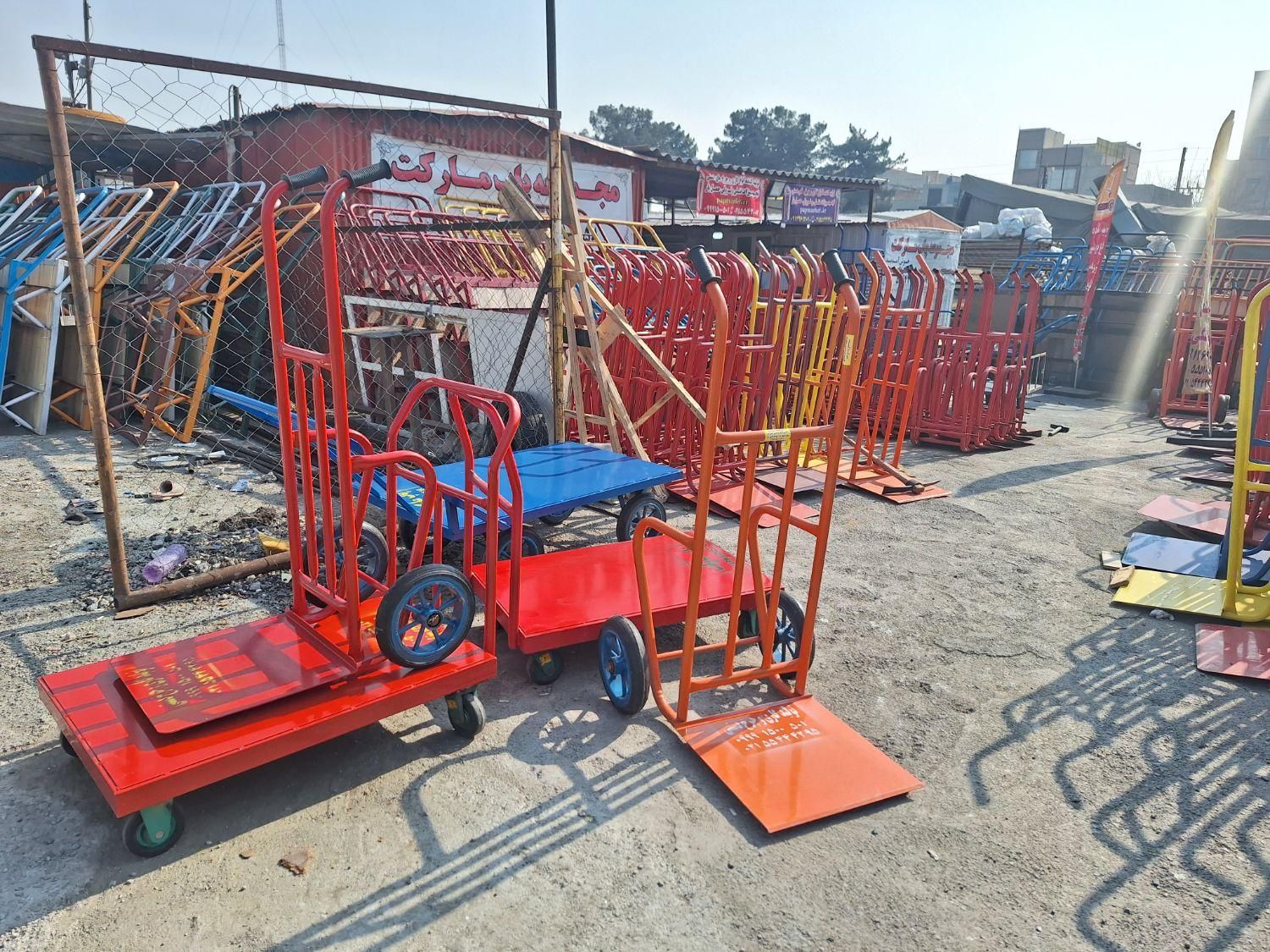 ترولی صندوقی چرخ حمل بارگاری دستی برصندوقی(تولید)|ابزارآلات|تهران, شهید رجایی|دیوار