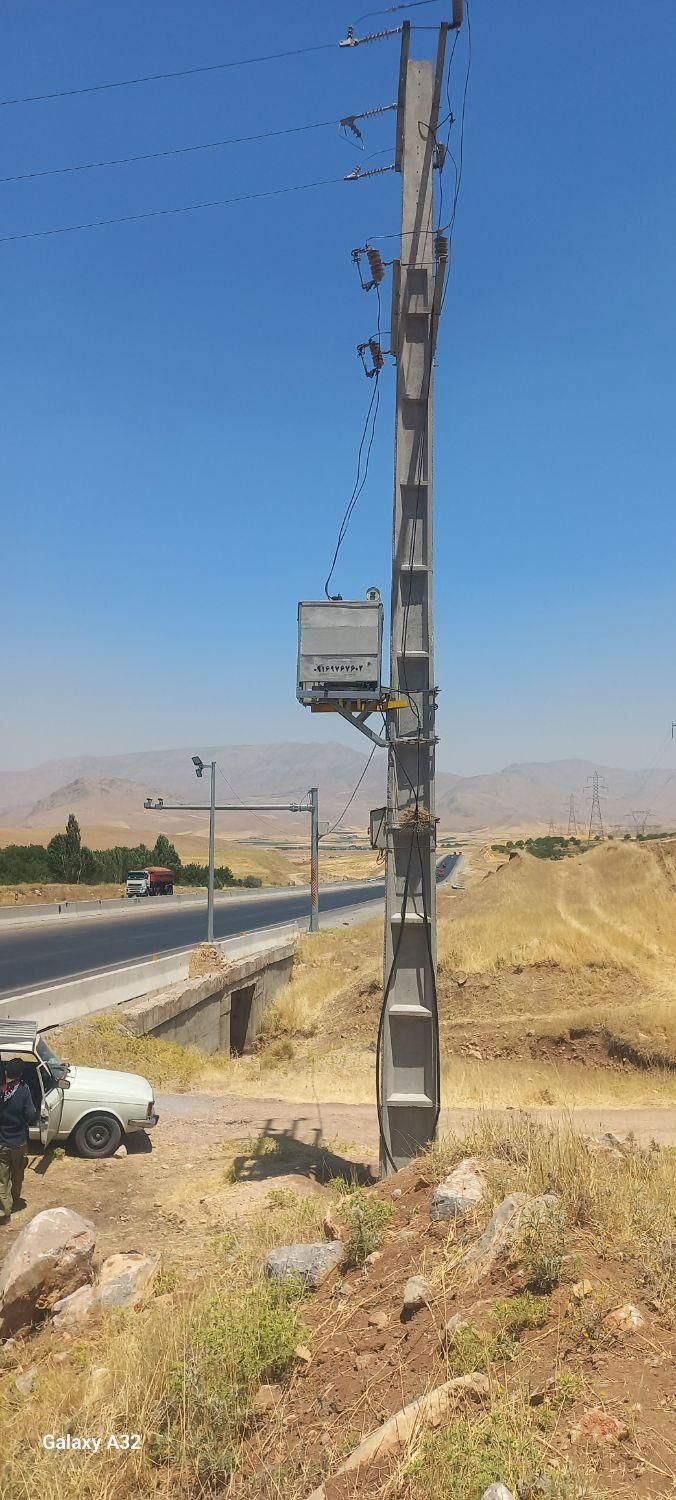 دیوار بتنی ترانسفورماتور،ترانس برق،ترانس|خدمات پیشه و مهارت|خرم‌آباد, |دیوار