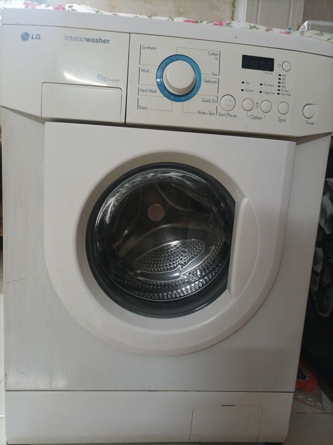 LG intellowasher 6kg|ماشین لباسشویی و خشک‌کن لباس|تهران, ظهیرآباد|دیوار