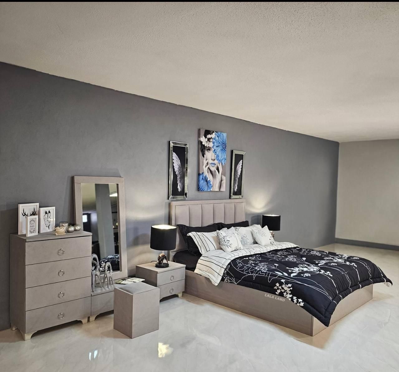 سرویس خواب دونفره مدل لاله|تخت و سرویس خواب|تبریز, |دیوار