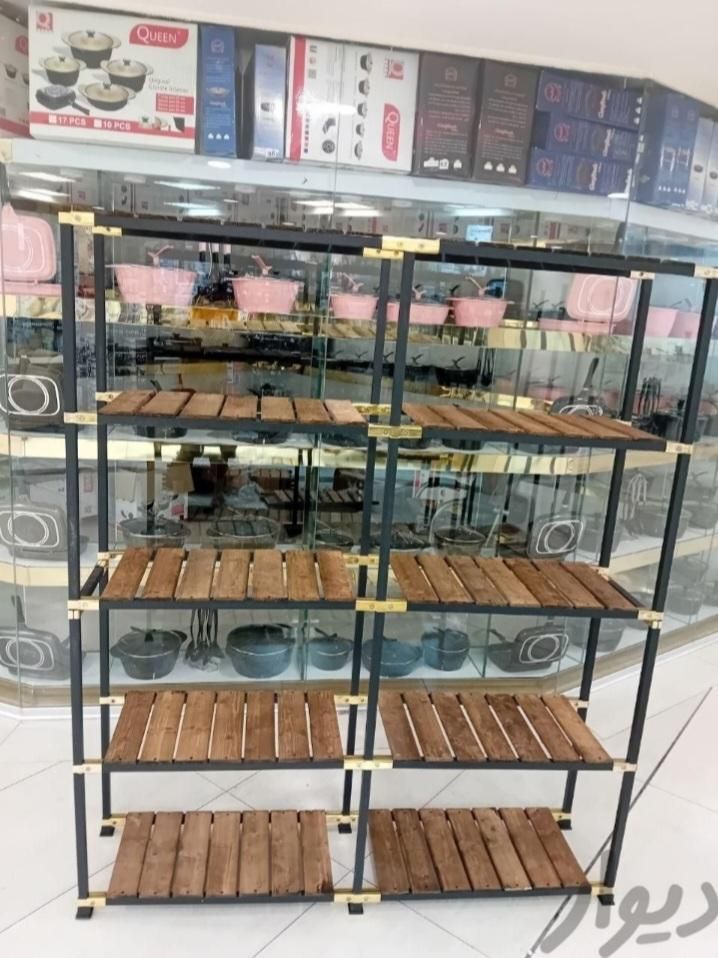 قفسه بندی چوبی جدید (رگال برتر)|فروشگاه و مغازه|تهران, اتابک|دیوار