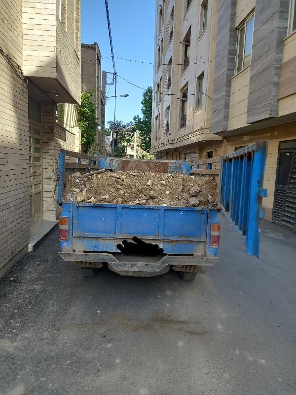 حمل خاک نخاله مصالح ساختمانی باربری نیسان کمپرسی|خدمات حمل و نقل|مشهد, شهرک رازی (شهرک غرب)|دیوار