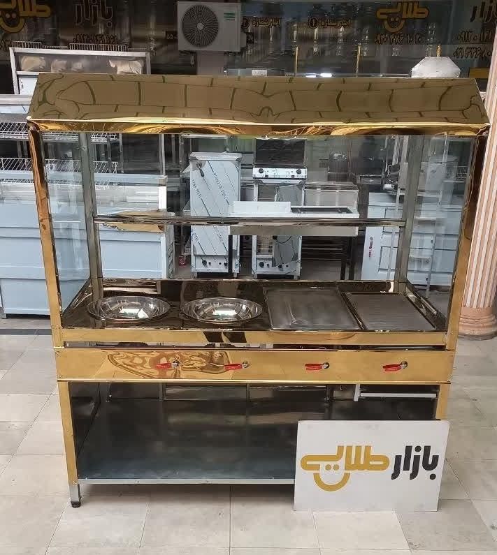 فر ساندویچی/دیزی پز/اجاق گاز/کباب/سرخ کن صنعتی|کافی‌شاپ و رستوران|اصفهان, تخت فولاد|دیوار