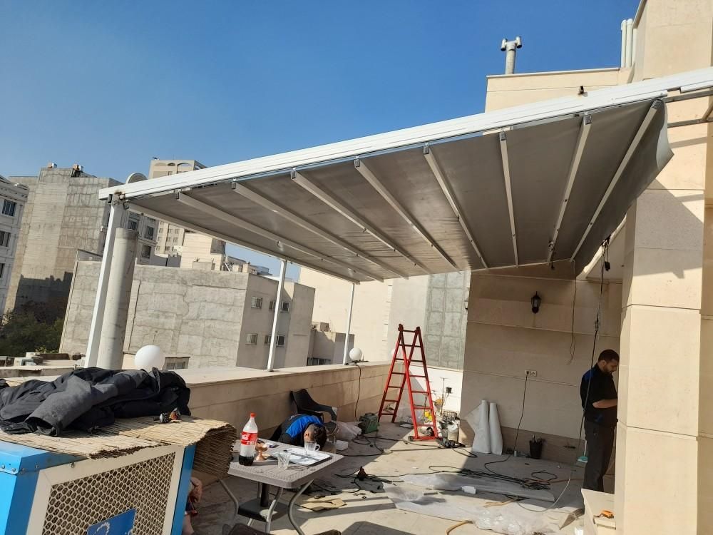 شرکت سایبان مهدی سقف چتر سایه بان دستی اتومات|مصالح و تجهیزات ساختمان|مشهد, رسالت|دیوار