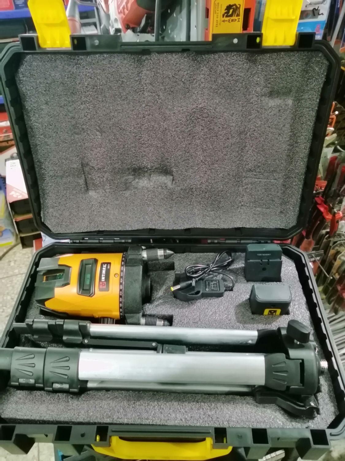 تراز لیزری مهندسی 5خط شاقل زن شارژی 360|ابزارآلات|اصفهان, کشاورزی|دیوار