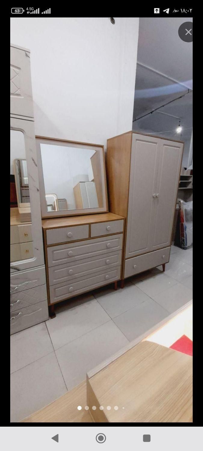 کمد تانیل پایه چوبی|جاکفشی، کمد، دراور|قزوین, |دیوار