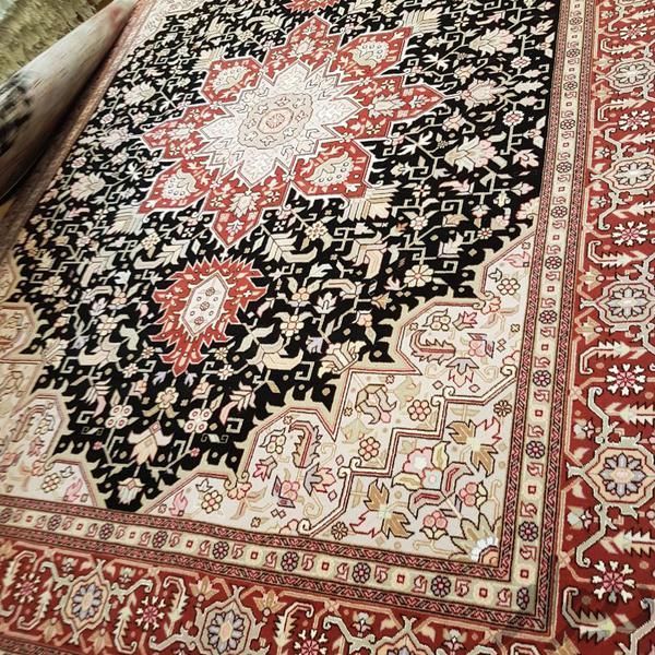 قالیچه تبریز ۵۰ رج گل ابریشم |فرش|تهران, اباذر|دیوار