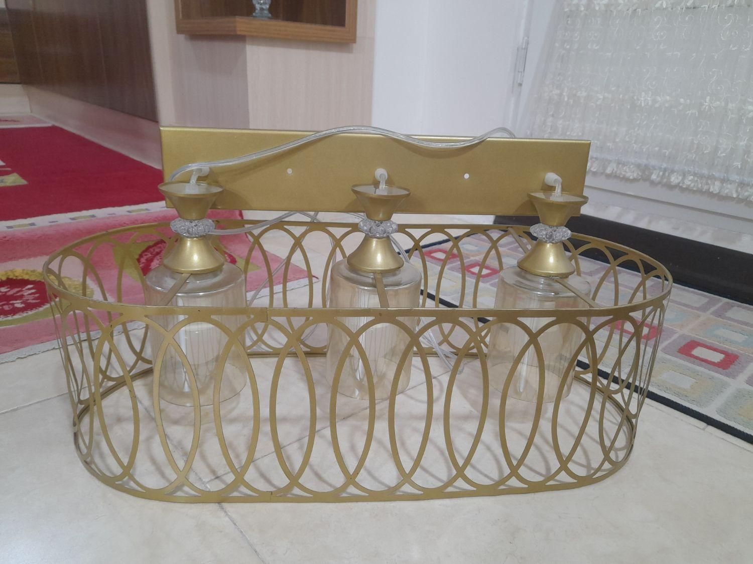لوستر زیبا و مدرن|لوستر و چراغ آویز|گنبد کاووس, |دیوار