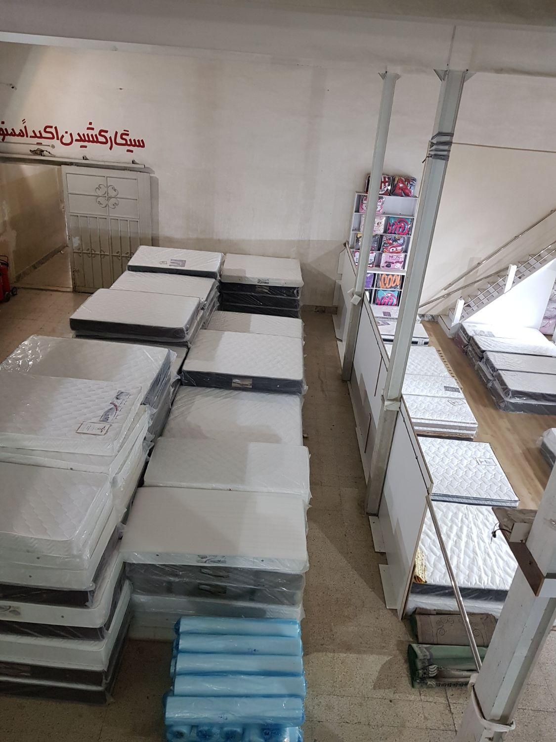 تشک ریبانددار طاوس دلفین (توس گوارشکی)|تشک تختخواب|مشهد, سناباد|دیوار