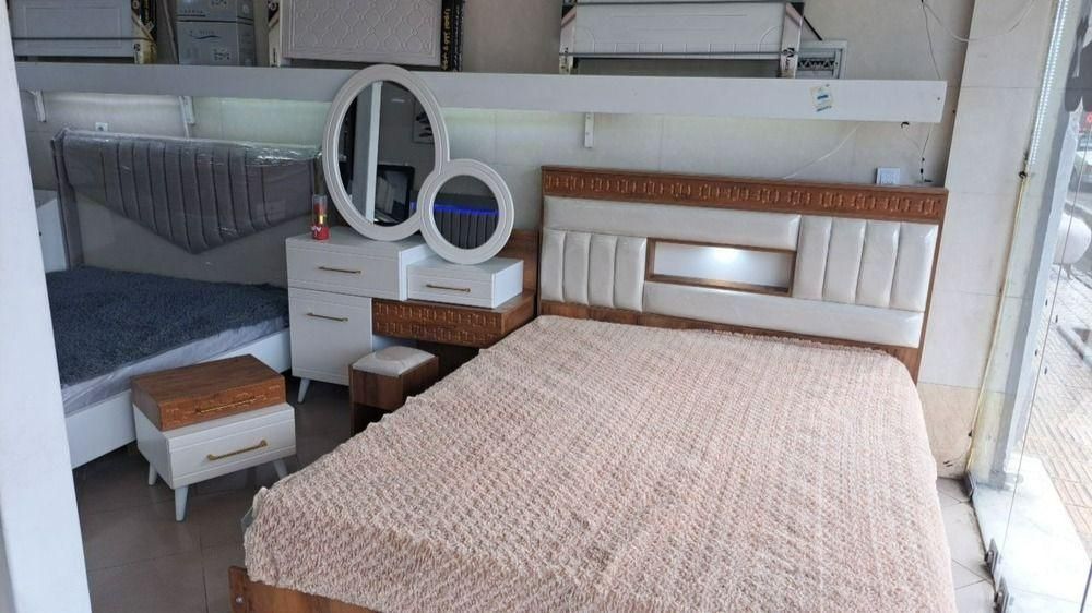 سرویس خواب پارچه کارن869|تخت و سرویس خواب|رشت, رودبارتان|دیوار