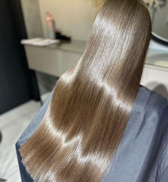 مدل کراتین(آیینه ای)پروتئین بوتاکس احیا و صافی|خدمات آرایشگری و زیبایی|مشهد, موسوی قوچانی|دیوار