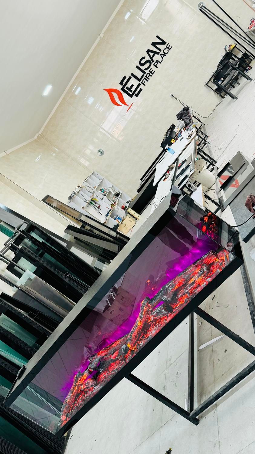 شومینه برقی/هیزم۴بعدی|بخاری، هیتر، شومینه|شهرکرد, |دیوار