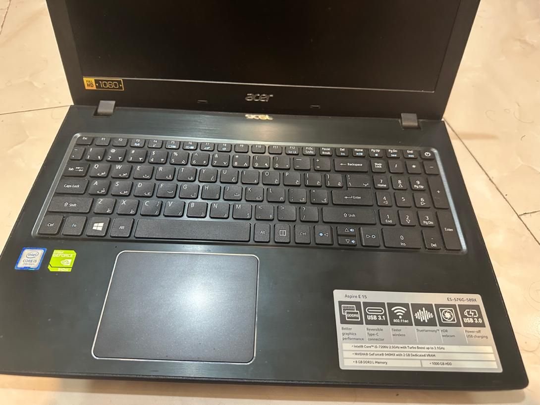 لپ تاپ ایسر   ASPIRE E15|رایانه همراه|تهران, آذری|دیوار