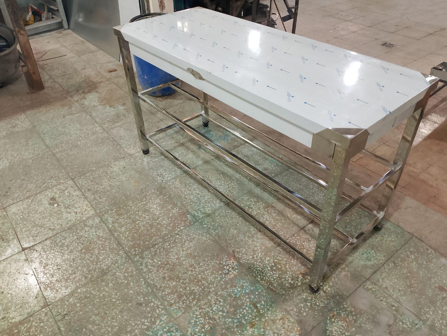 فروش عمده میزکار استیل ابعاد مختلف|کافیشاپ و رستوران|تهران, شهرک استقلال|دیوار