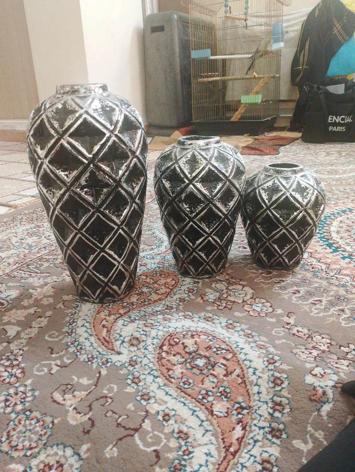 سه عددگلدان|صنایع دستی و سایر لوازم تزئینی|تهران, مطهری|دیوار