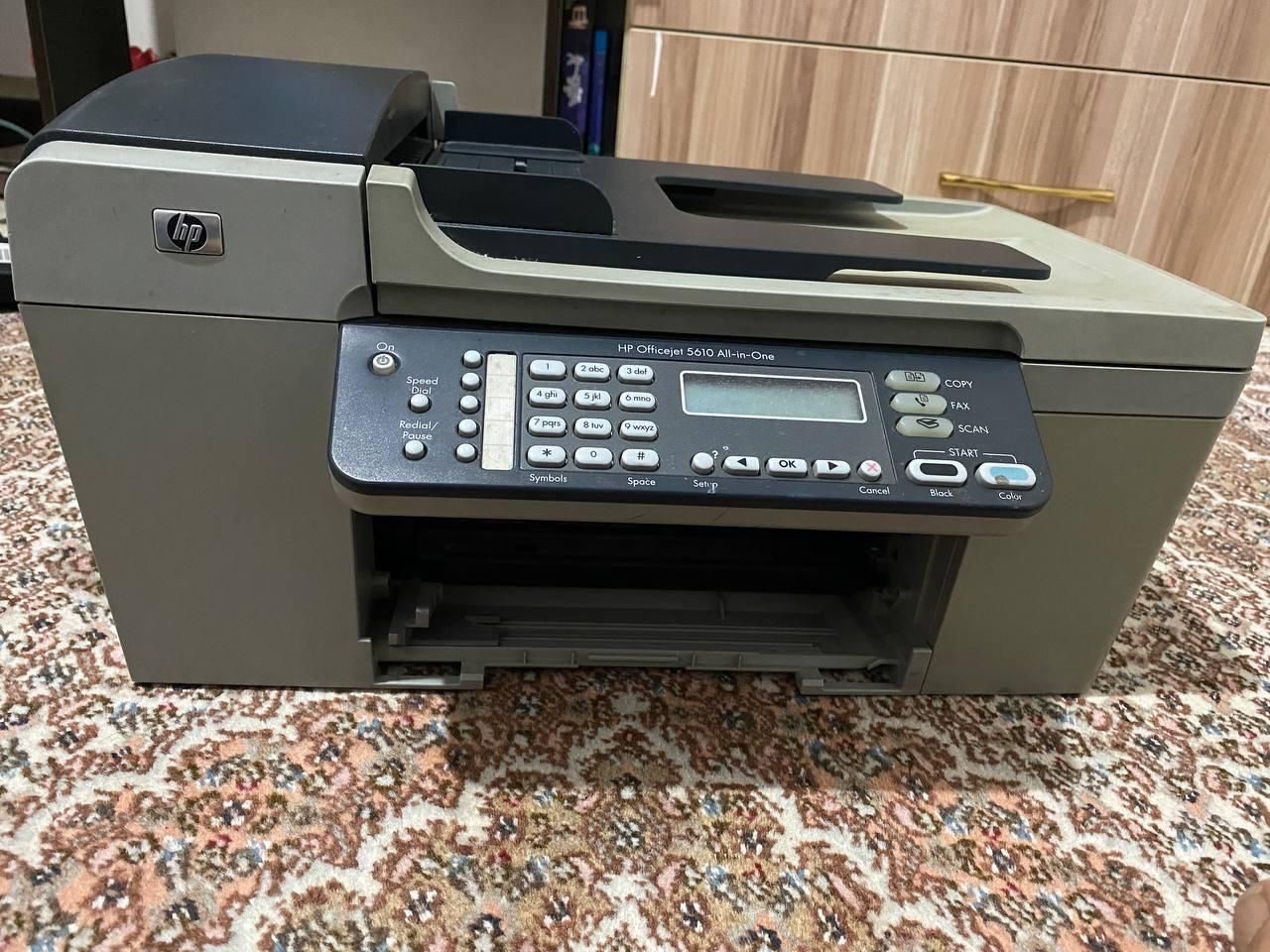 پرینتر چندکاره جوهر افشان HP Officejet۵۶۱۰|پرینتر، اسکنر، کپی، فکس|تهران, المهدی|دیوار