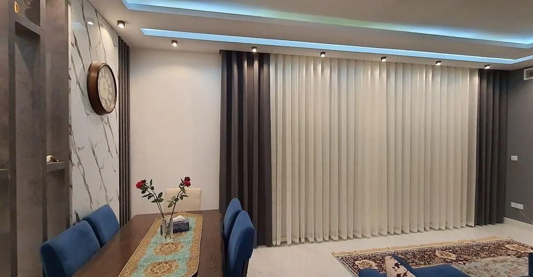 پرده آماده پذیرایی تحویل|پرده، رانر، رومیزی|مشهد, الهیه|دیوار