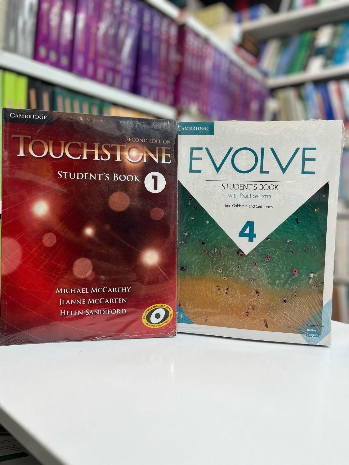 تاچ استون تاچستون Touchstone 1 2 3 4 ایوالو Evolve|کتاب و مجله آموزشی|مشهد, سراب|دیوار