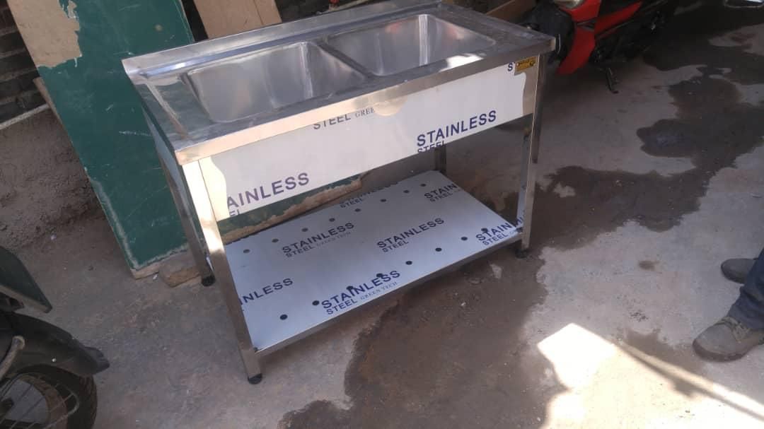 سینک صنعتی پرسی سینگ ترولی آبچکان قفسه کابینت|کافی‌شاپ و رستوران|تهران, نازی‌آباد|دیوار