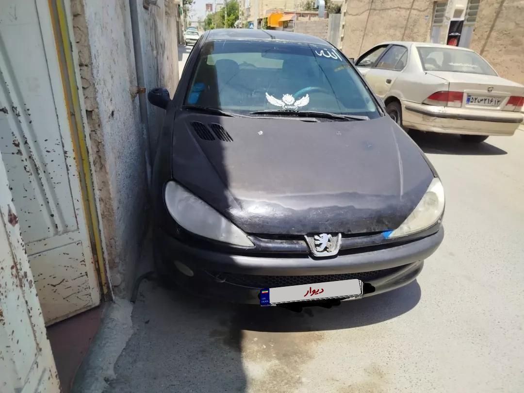 پژو 206 مشکی تیپ 2مدل 1381|خودرو کلاسیک|اصفهان, شفق|دیوار