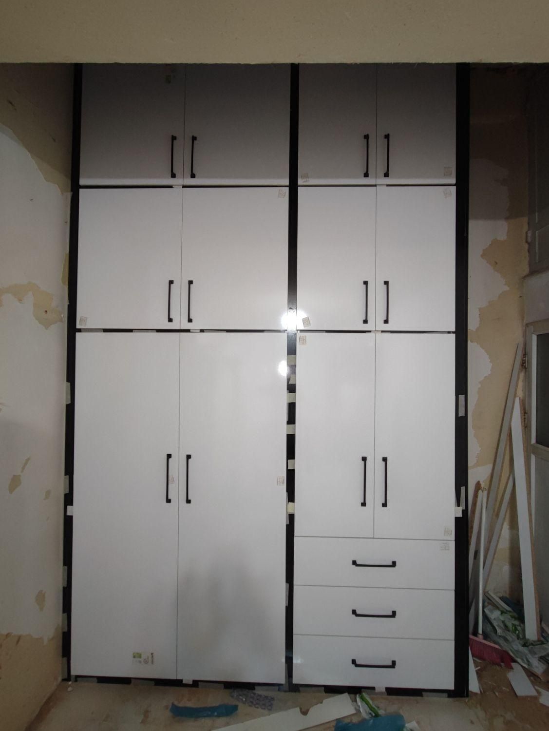 کمد دیواری طرح۱۰ سه در سه|جاکفشی، کمد، دراور|مشهد, شهید مطهری|دیوار